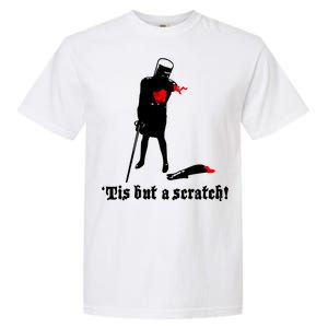 Tis But A Scratch Monty Python Holy Grail Vinyl Garment-Dyed Heavyweight T-Shirt