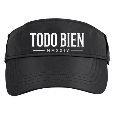 Todo Bien All is Good vibe MMXXIV  Adult Drive Performance Visor