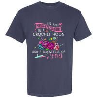 The Best Antidepressant Is A Crochet Hook Garment-Dyed Heavyweight T-Shirt