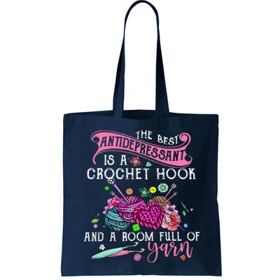 The Best Antidepressant Is A Crochet Hook Bag
