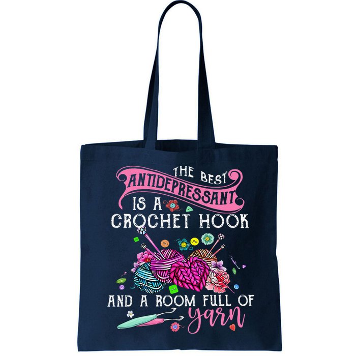 The Best Antidepressant Is A Crochet Hook Bag