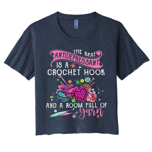 The Best Antidepressant Is A Crochet Hook Crop Top