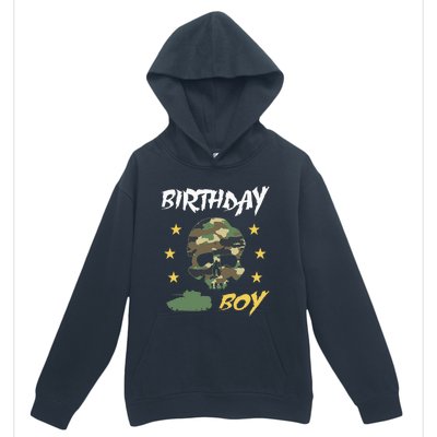 Tank Birthday Army Camouflage Skull Military Urban Pullover Hoodie