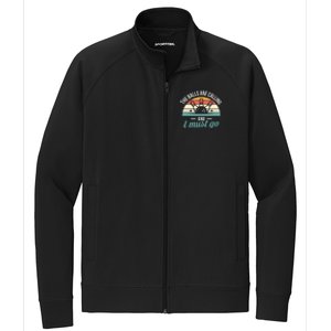 The Balls Are Calling And I Must Go Cool Gift Stretch Full-Zip Cadet Jacket