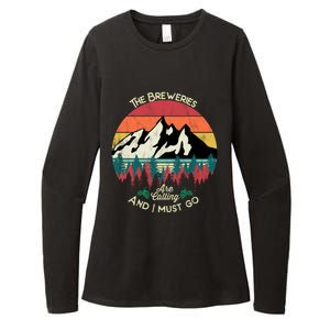 The Breweries Are Calling And I Must Go Beer Meaningful Gift Womens CVC Long Sleeve Shirt