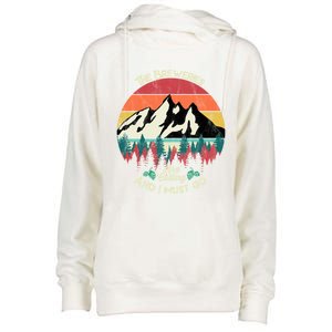 The Breweries Are Calling And I Must Go Beer Meaningful Gift Womens Funnel Neck Pullover Hood