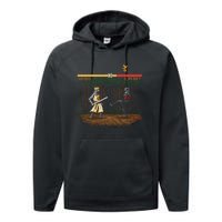 Tis But A Scratch Performance Fleece Hoodie