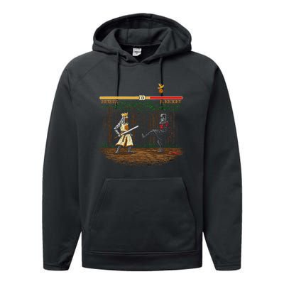 Tis But A Scratch Performance Fleece Hoodie