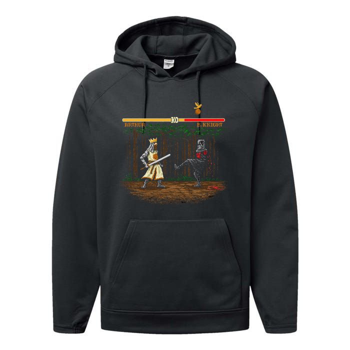 Tis But A Scratch Performance Fleece Hoodie