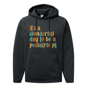 To Be A Pediatric PT Pediatric Physical Therapy Performance Fleece Hoodie