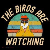 The Birds Are Watching Wake Up America Flatbill Hat