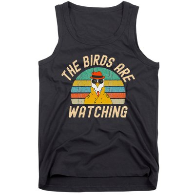 The Birds Are Watching Wake Up America Tank Top