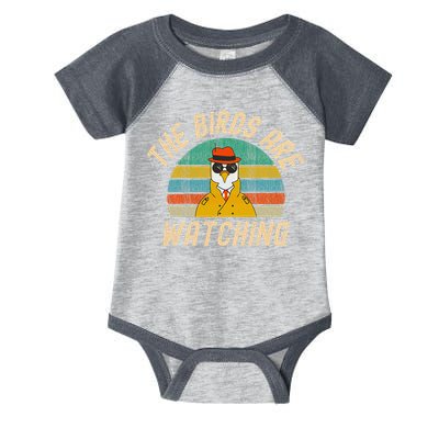 The Birds Are Watching Wake Up America Infant Baby Jersey Bodysuit