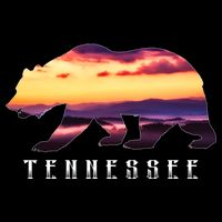 Tennessee Bear And Great Smoky Mountains Park Image Souvenir Gift Youth Performance Sprint T-Shirt