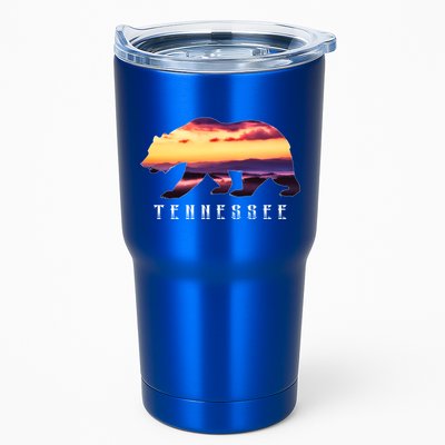Tennessee Bear And Great Smoky Mountains Park Image Souvenir Gift Tumbler