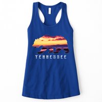 Tennessee Bear And Great Smoky Mountains Park Image Souvenir Gift Womens Tank Top