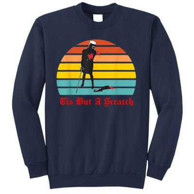 Tis But A Scratch Knight Lover Retro Sweatshirt