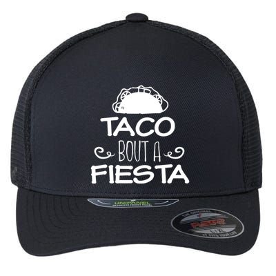 Taco Bout A Fiesta Flexfit Unipanel Trucker Cap