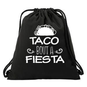 Taco Bout A Fiesta Drawstring Bag