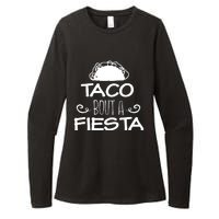 Taco Bout A Fiesta Womens CVC Long Sleeve Shirt