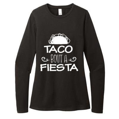 Taco Bout A Fiesta Womens CVC Long Sleeve Shirt