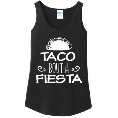 Taco Bout A Fiesta Ladies Essential Tank