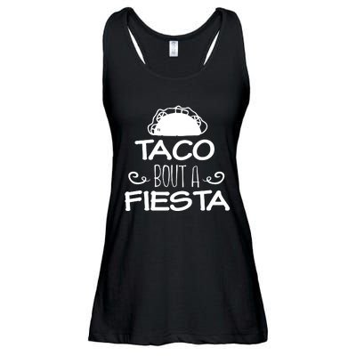 Taco Bout A Fiesta Ladies Essential Flowy Tank