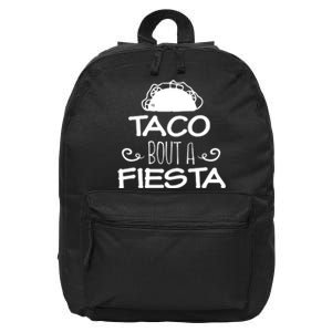 Taco Bout A Fiesta 16 in Basic Backpack