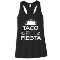 Taco Bout A Fiesta Women's Racerback Tank