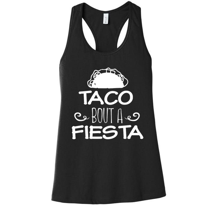 Taco Bout A Fiesta Women's Racerback Tank