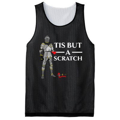 Tis But A Scratch Knight Lover Knighthood Warrior Mesh Reversible Basketball Jersey Tank