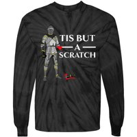 Tis But A Scratch Knight Lover Knighthood Warrior Tie-Dye Long Sleeve Shirt