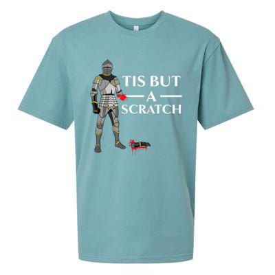 Tis But A Scratch Knight Lover Knighthood Warrior Sueded Cloud Jersey T-Shirt