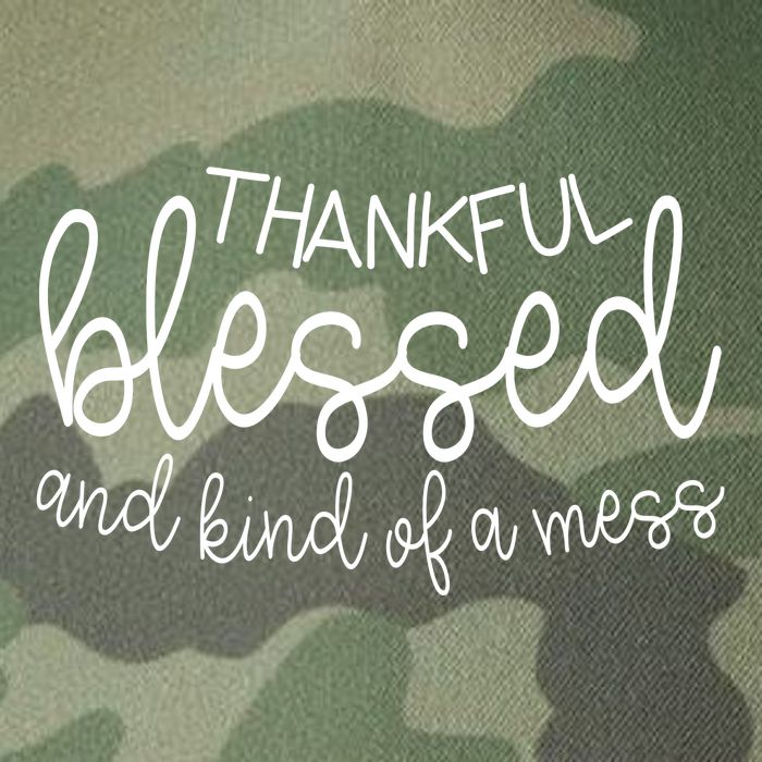 Thankful Blessed And Kind Of A Mess Funny Legacy Tie Dye Trucker Hat