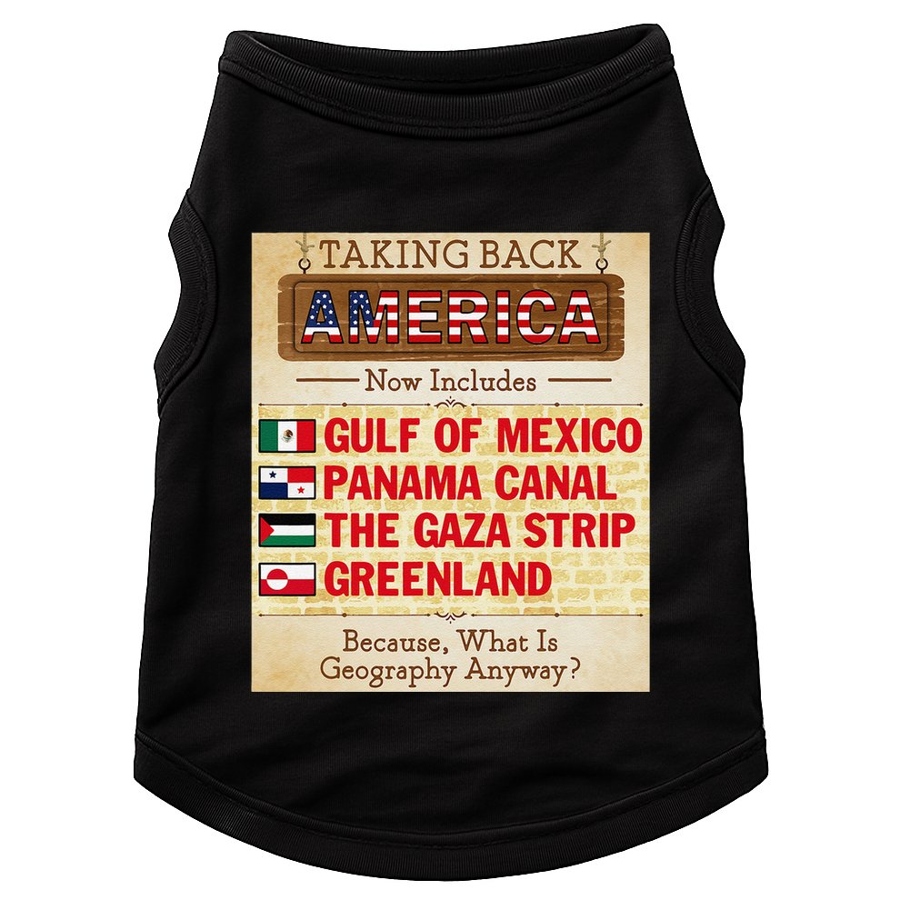 Taking Back America Meme Geography Fail Funny Gulf Of Mexico Doggie Tank