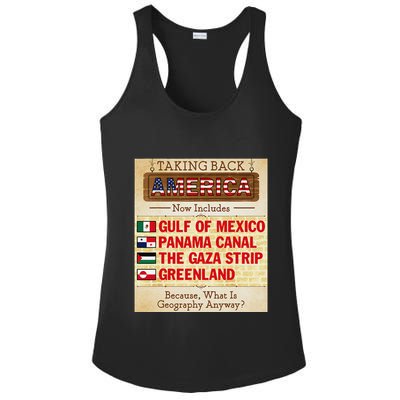 Taking Back America Meme Geography Fail Funny Gulf Of Mexico Ladies PosiCharge Competitor Racerback Tank