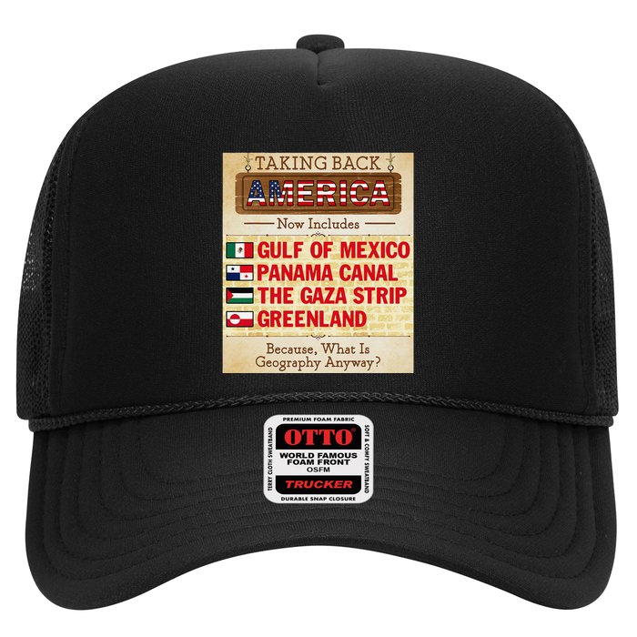Taking Back America Meme Geography Fail Funny Gulf Of Mexico Trucker Hat