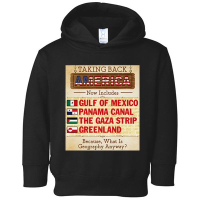 Taking Back America Meme Geography Fail Funny Gulf Of Mexico Toddler Hoodie