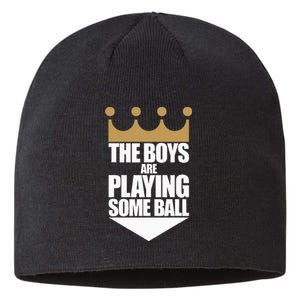 The Boy Are Playing Some Ball Sustainable Beanie