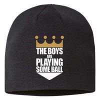 The Boy Are Playing Some Ball Sustainable Beanie