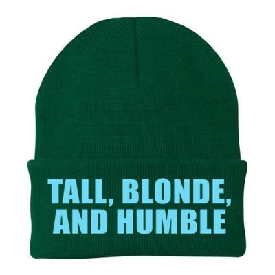 Tall Blonde And Humble Knit Cap Winter Beanie