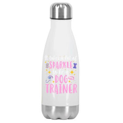 To Be A Dog Trainer Dog Training Great Gift Stainless Steel Insulated Water Bottle