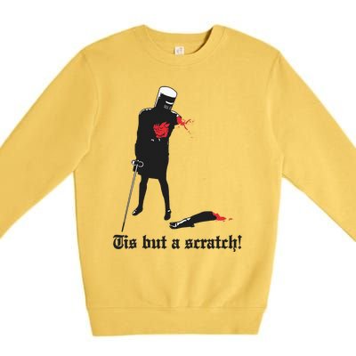 Tis But A Scratch! Premium Crewneck Sweatshirt