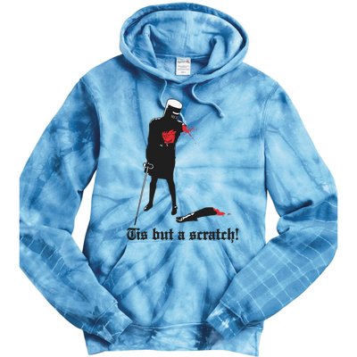 Tis But A Scratch! Tie Dye Hoodie