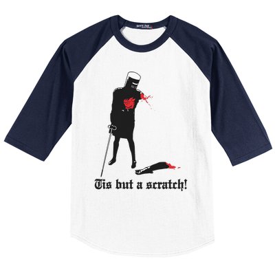 Tis But A Scratch! Baseball Sleeve Shirt