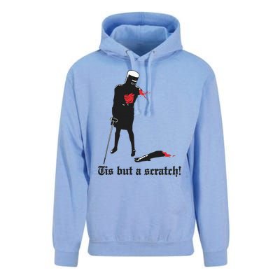 Tis But A Scratch! Unisex Surf Hoodie