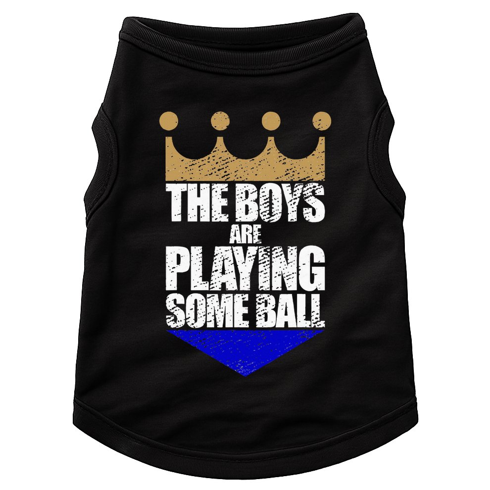 The Boy Are Playing Some Ball Doggie Tank