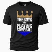 The Boy Are Playing Some Ball Performance Shirt