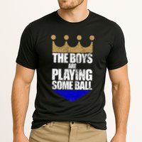 The Boy Are Playing Some Ball Performance Shirt