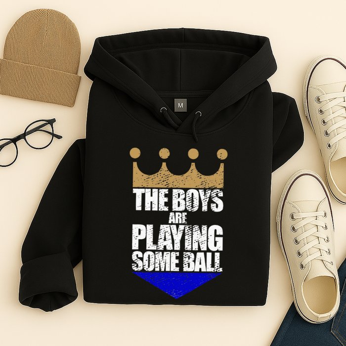 The Boy Are Playing Some Ball Hoodie